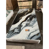 3D 시트 4x8 PVC 대리석 UV 장식